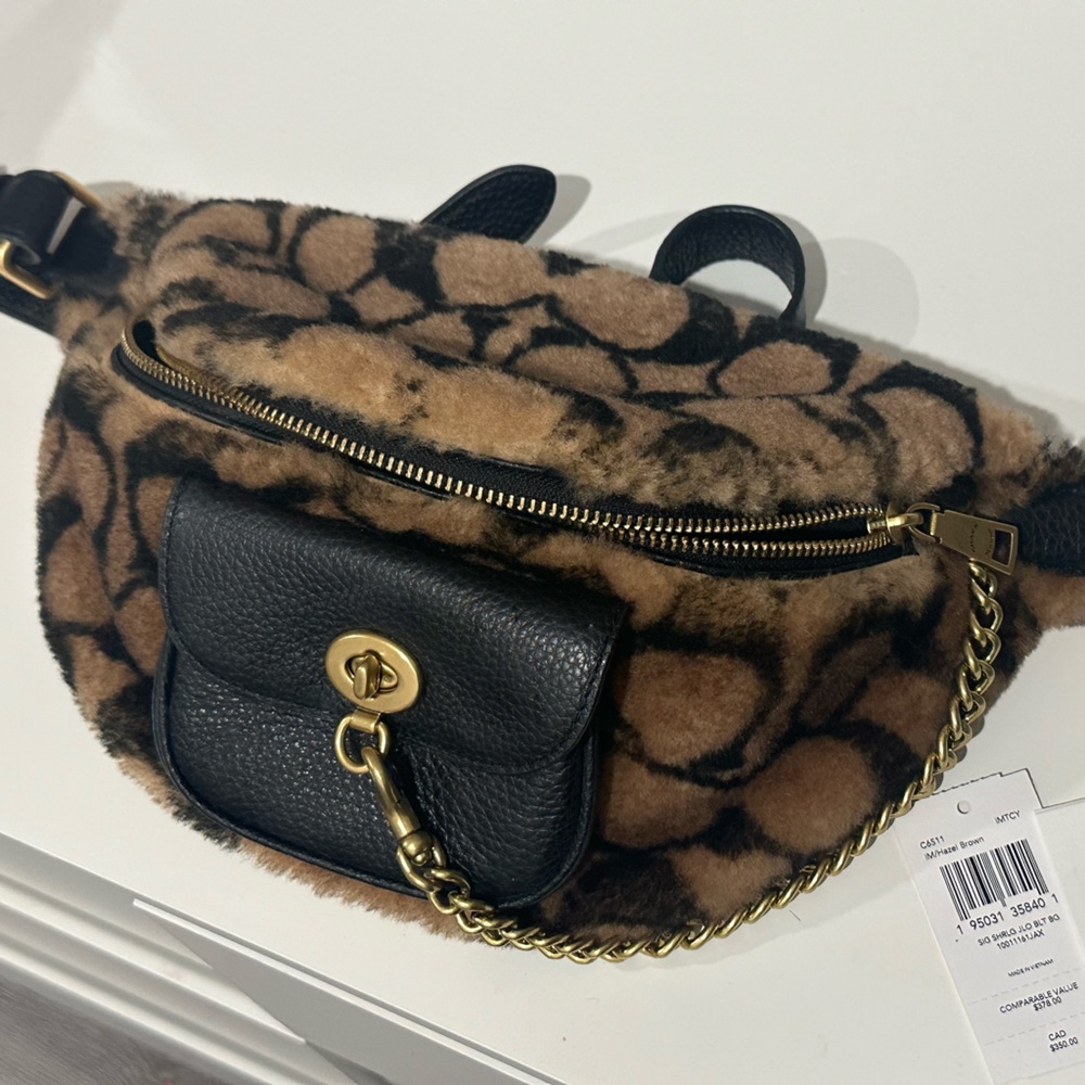 NWT JLO x Coach belt bag
